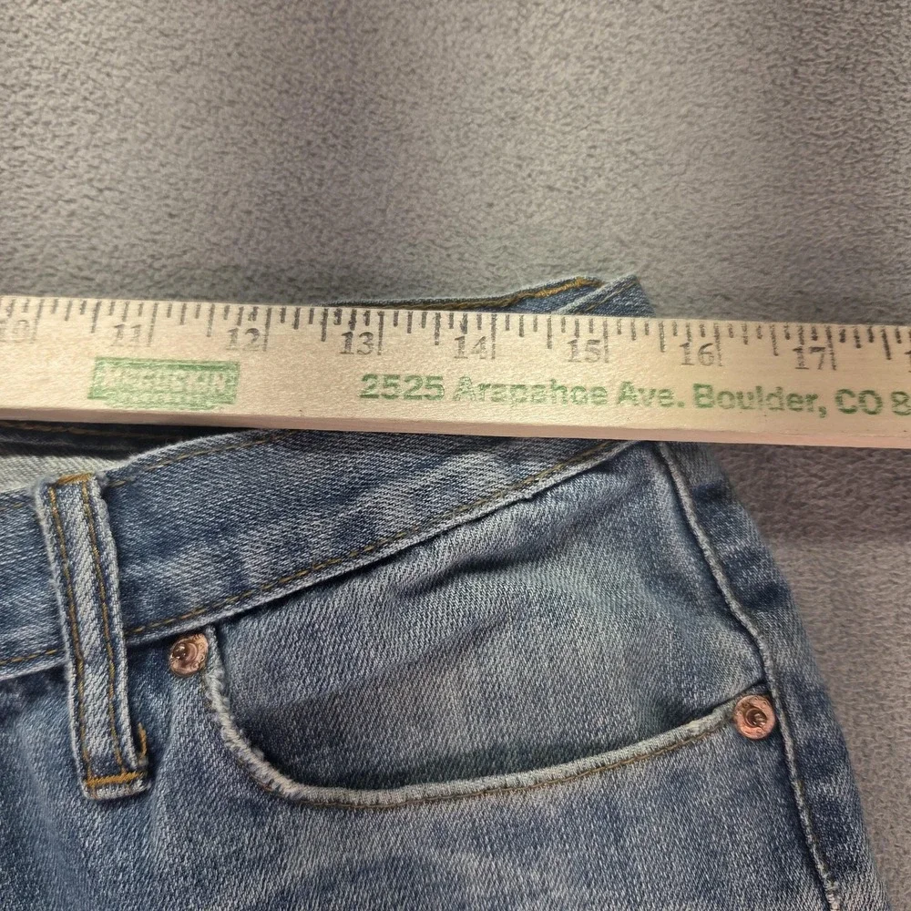 Levis Mens Jeans Blue Light Wash Regular Straight Fits 30x31‎